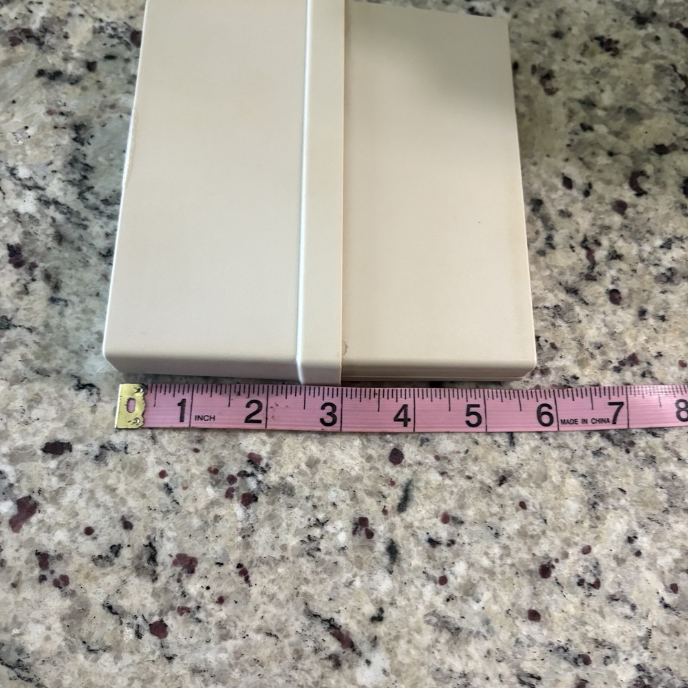 Tandy Plastic Floppy Disk Case Preowned With Slight Melt Mark