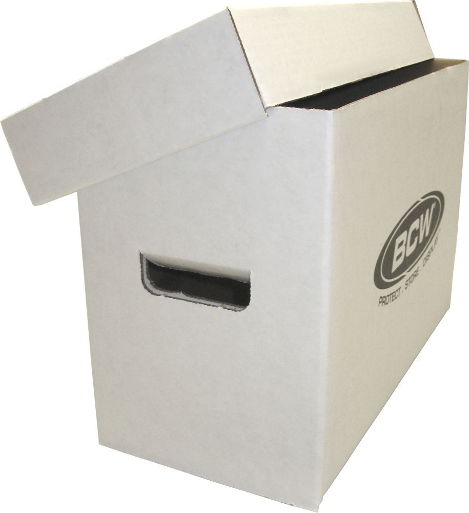 5 BCW Magazine / Golden Age Size Comic Book Storage Boxes