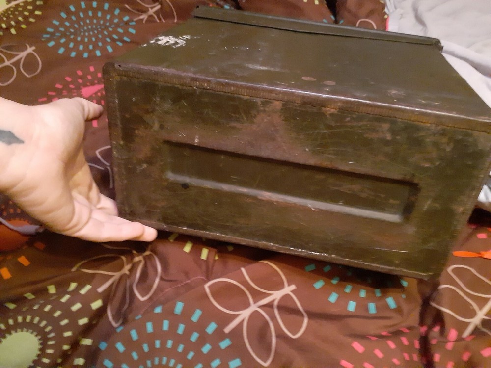 ammo crate old army