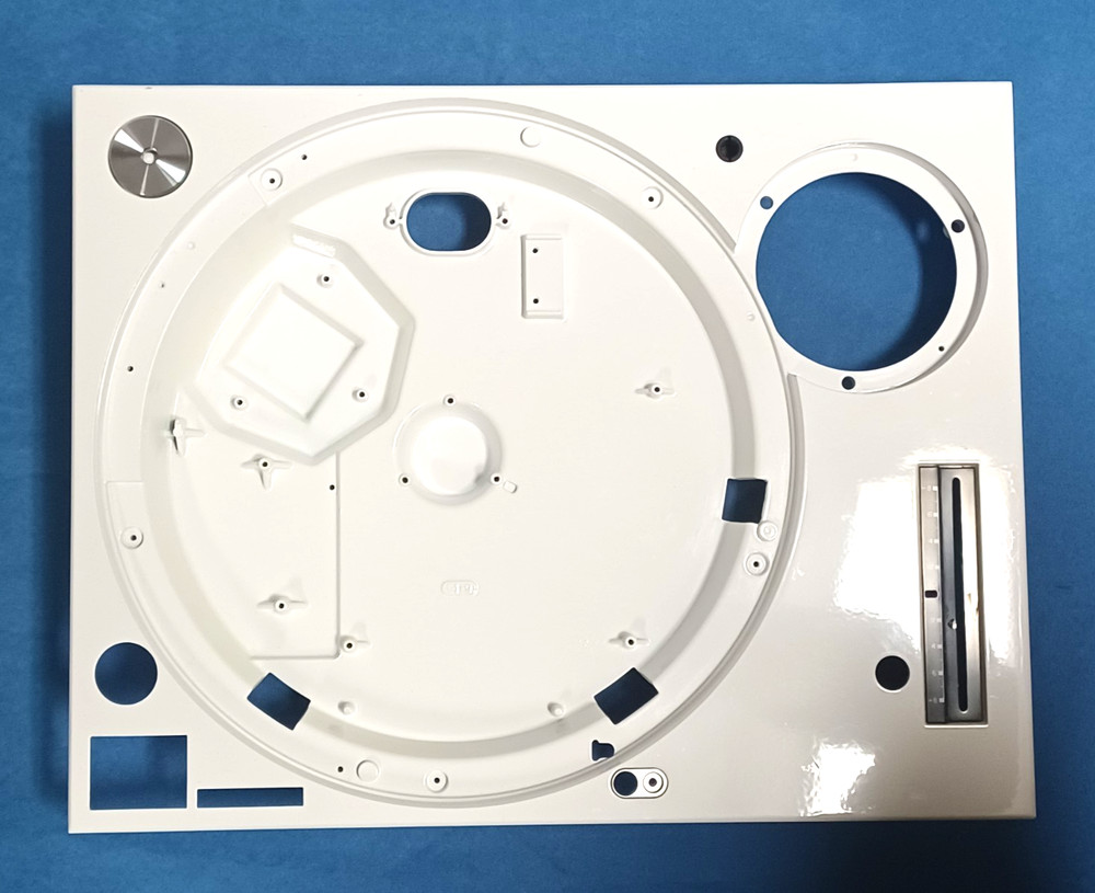 Genuine Technics SL-1200MK3D Custom White Plinth Top Case Shell ONLY