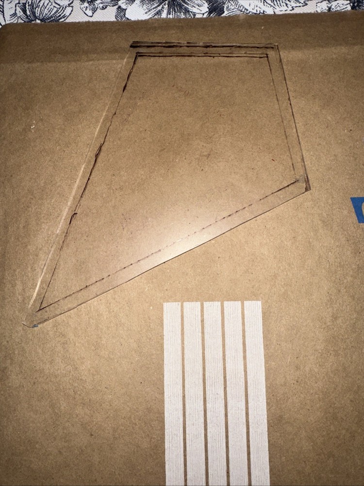 BSR DESIGNS - STACK-N-WHACK 45 DEGREE TRIANGLE TOOL & PATTERN