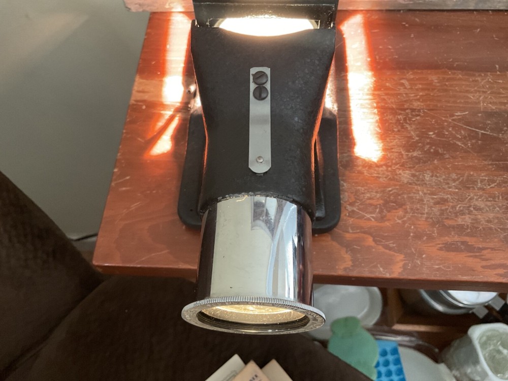 Vintage Slide Projector + Case Miniature Projector Model DK