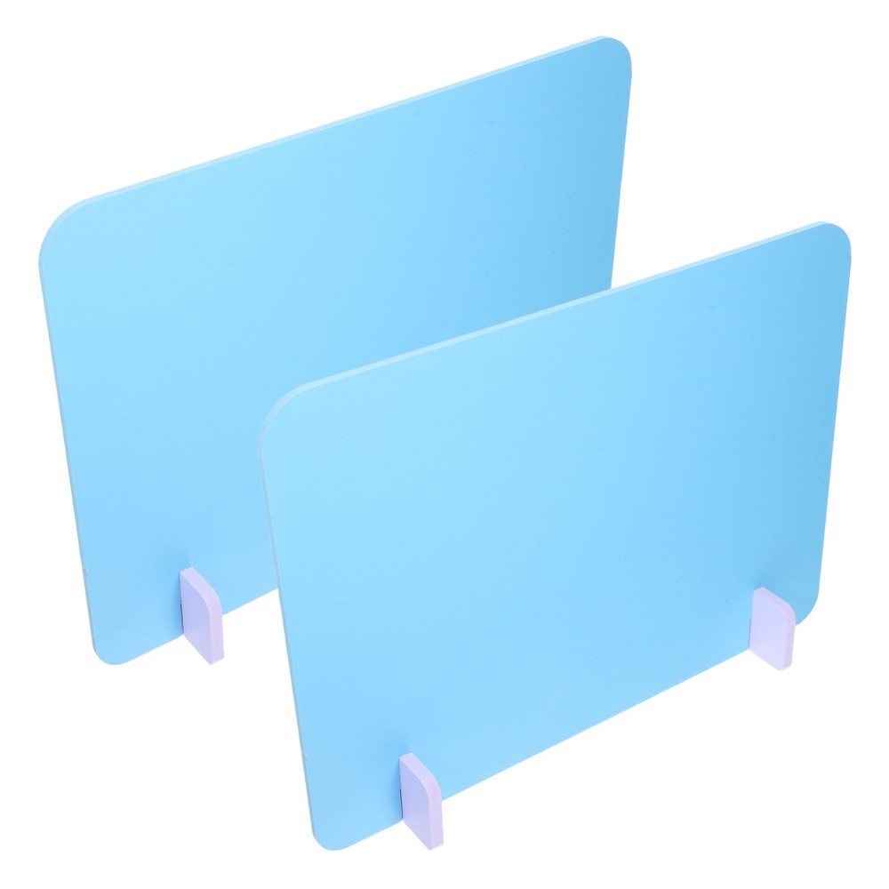2 Sets Student Testing Dividers Countertop Privacy Classroom for