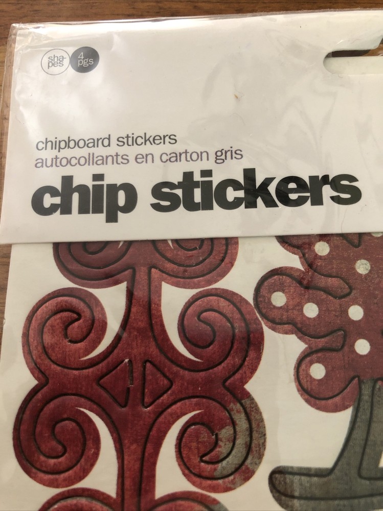 Basic Grey Wassail~chipboard stickers BNIP Holiday Two Packages