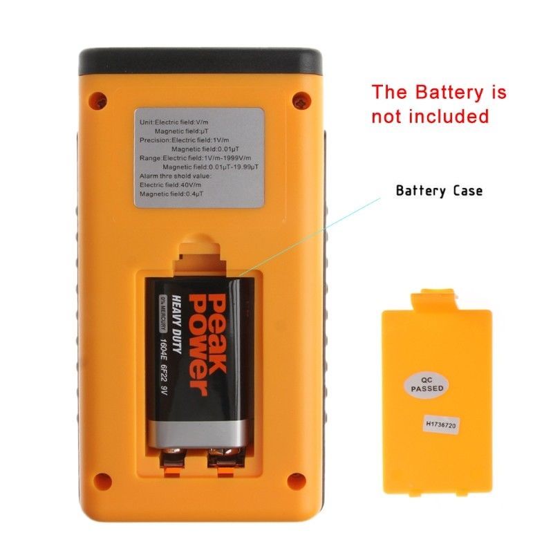Digital LCD Electromagnetic Radiation Detector Meter Dosimeter Radiation Tester