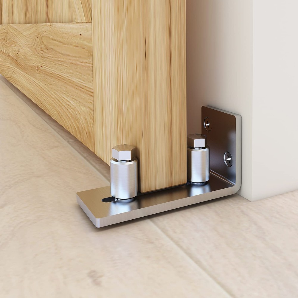 JUBEST Scratch Resistant Stainless Flush Mount 2 Rollers, Steel