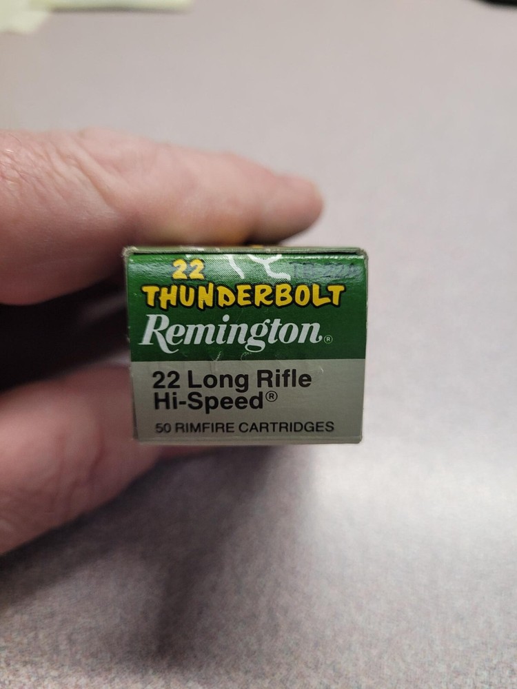 Empty Remington Thunderbolt 22 Long Rifle HI Speed