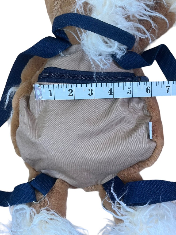 Mudpie Backpack Plush Horse Pony Adjustable Straps Brown/ White Cosplay