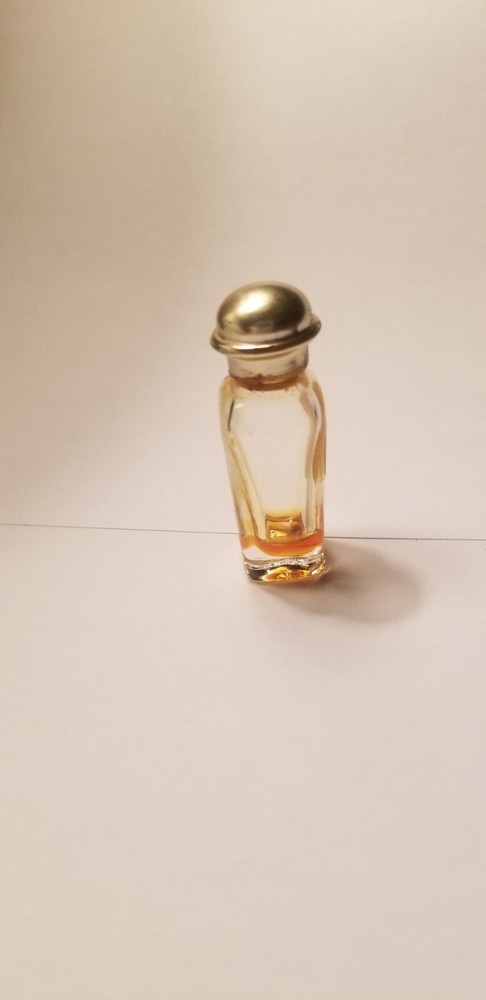 VINTAGE CALECHE BY HERMES PARFUM MINIATURE SAMPLE PERFUME BOTTLE empty
