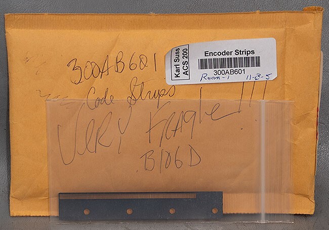 NEW Karl Suss PN: 300AB601 Auto-Sizing Cassette Encoder Strip, ACS200/ACS 200