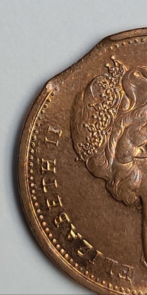 Canada Centennial 1967 Cent Penny Error Clip (Invt1073)