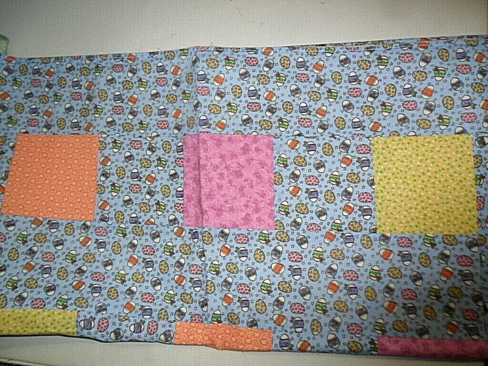 Handmade Easter Table Cover Eggs 10/20