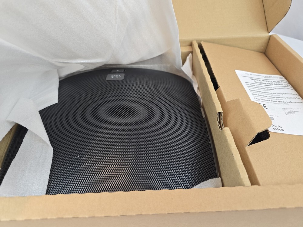 New Cisco CP-8831-K9 IP Conference Phone & Base Unit