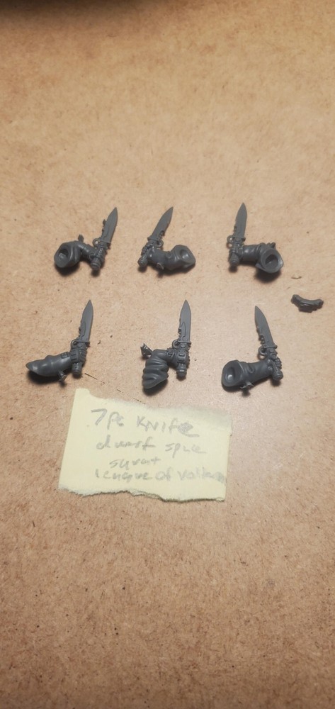 Warhammer 40K Squats Bits voltann space dwarf Lots Pick One Games Workshop OPP