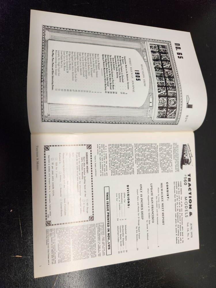 10 Issues of 1978 Traction & Models - Model Railroads