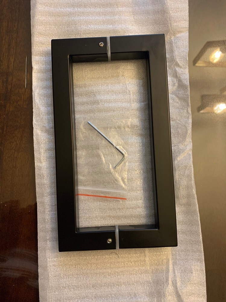 Shower Door Handle - 8" Square Style