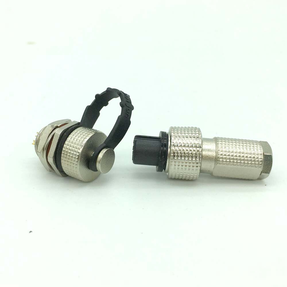 2 sets GX12 G12 IP67 Waterproof 2-pin Aviation Plug & Socket Cable Connectors
