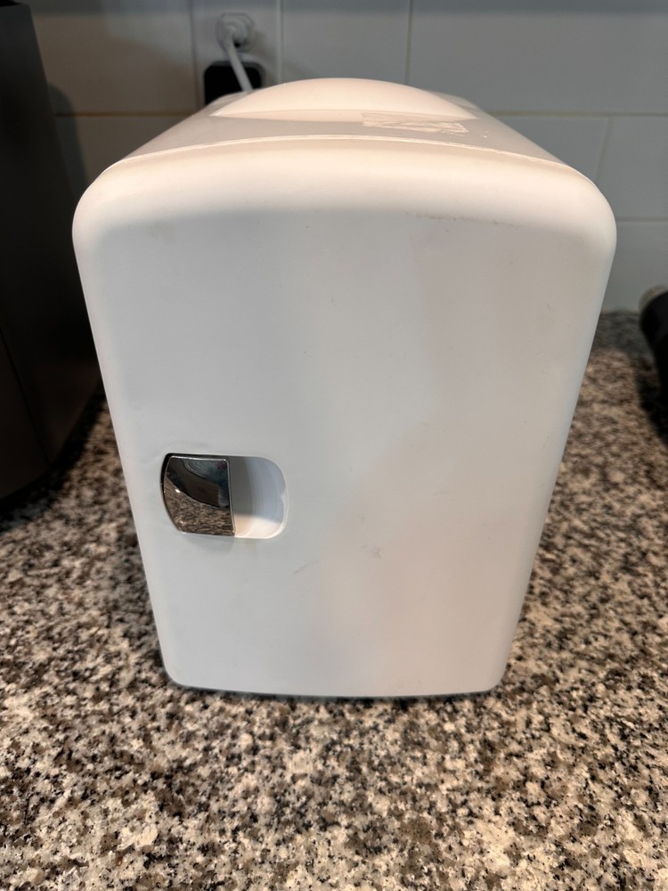 Mini Fridge Compact Portable Cooler Warmer AC Plug Small Refrigerator