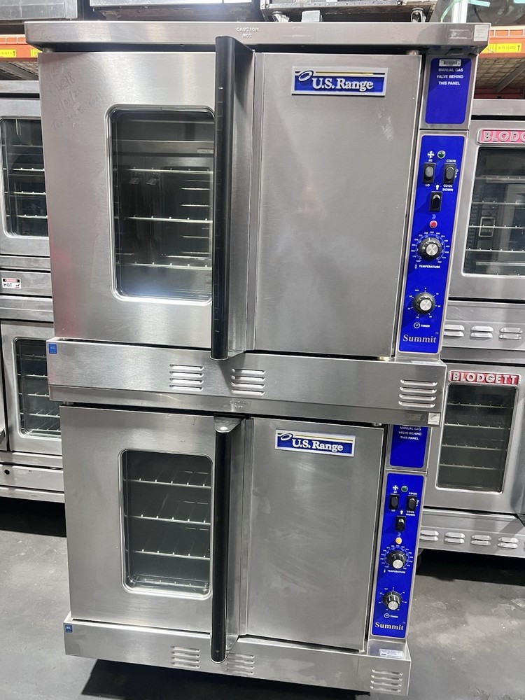 Convection Oven Double Stack Us Range Summit  Pre-owned