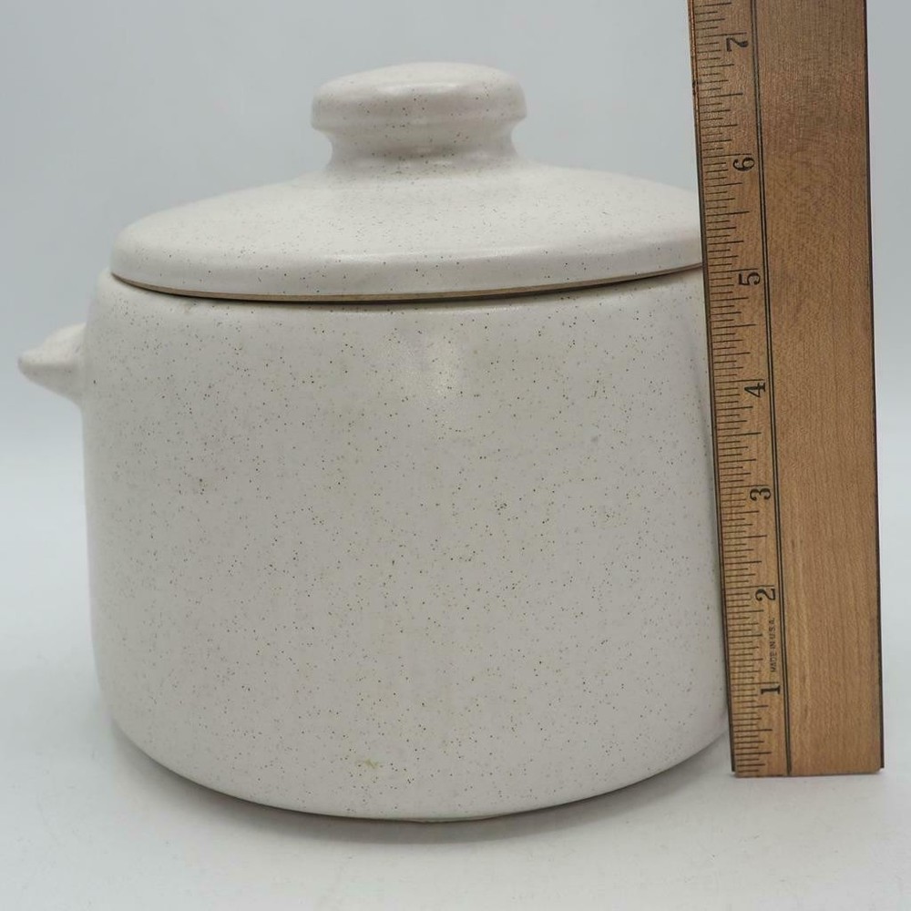 West Bend 2 Qt Crock Stoneware Bean Pot