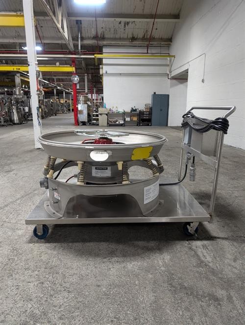 Sweco model MX48Y686EPP4SDSETLWC 48" diameter single deck sifter (base only)-85