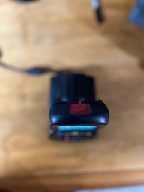 MC55A0 Handheld Barcode Scanner - WITH charger and power cable!