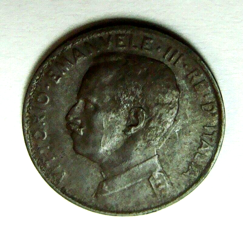 1916 ITALY ONE CENT KM#40 BETTER GRADE PROBLEM FREE