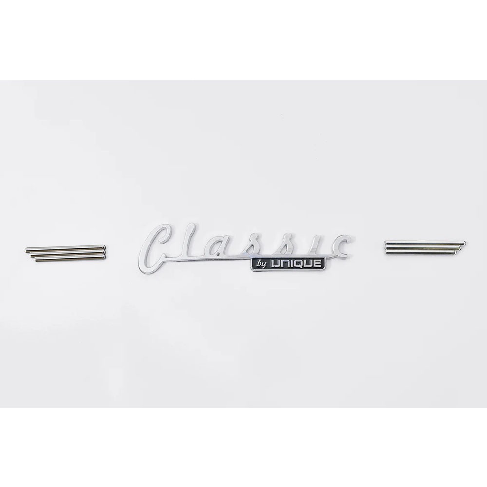 UNIQUE Classic Retro 12 cu. ft. Bottom Freezer Refrigerator - Marshmallow
