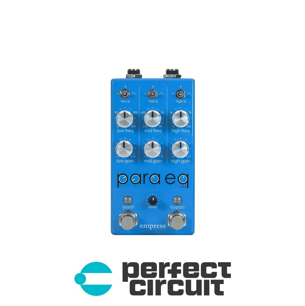 Empress ParaEQ MKII Parametric EQ Pedal EFFECTS - NEW - PERFECT CIRCUIT