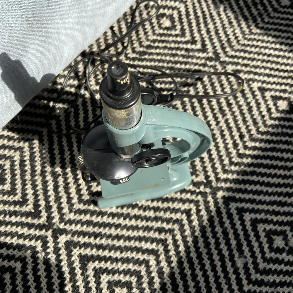 Vintage 1960 Lionel Porter Microcraft Microscope Lab W/ Extras - TESTED