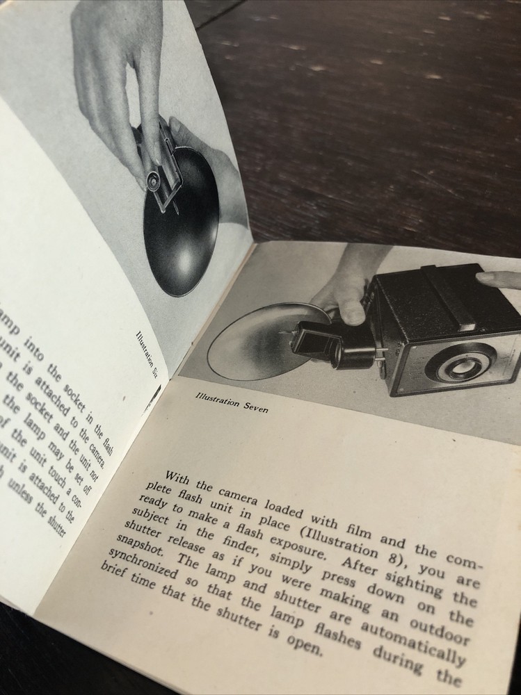 Vintage Sears & Roebuck Tower Box Camera Instructions