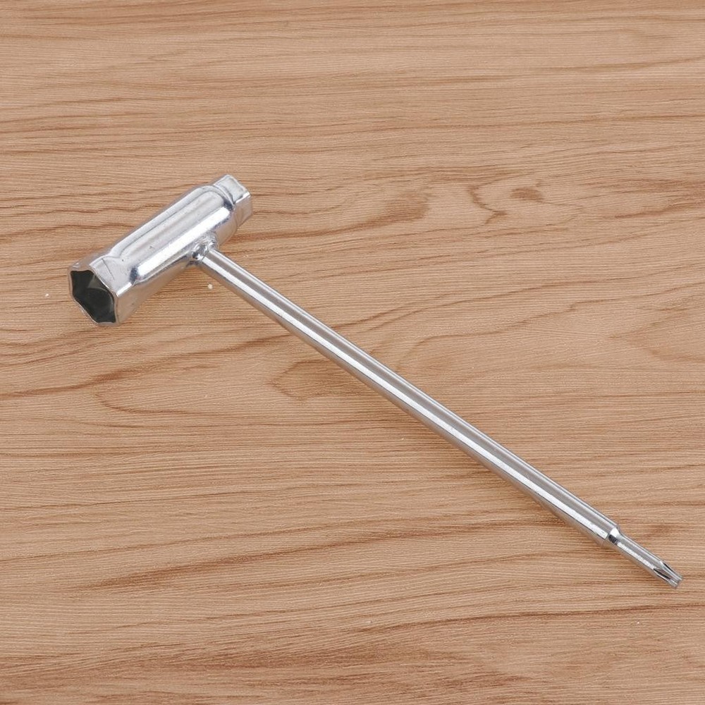 T-Wrench Plug Spanner/Screw Driver compatible with Silver