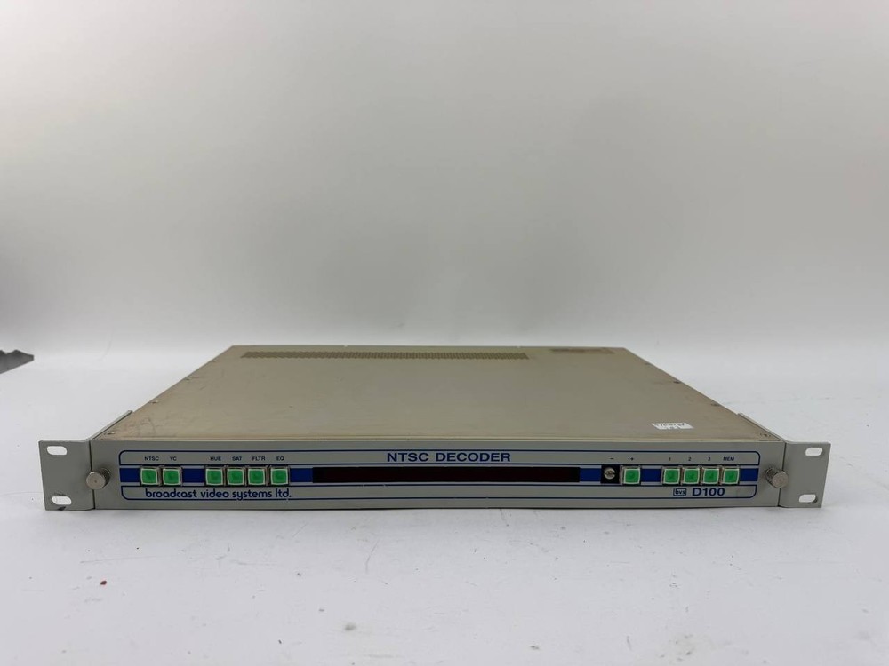 BVS Broadcast Video Systems Ltd. NTSC Decoder D100 *Untested*