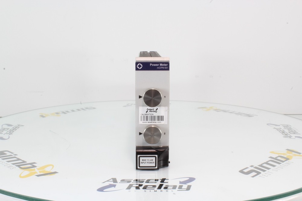 JDS JDSU Optical Power Meter 2 Channels