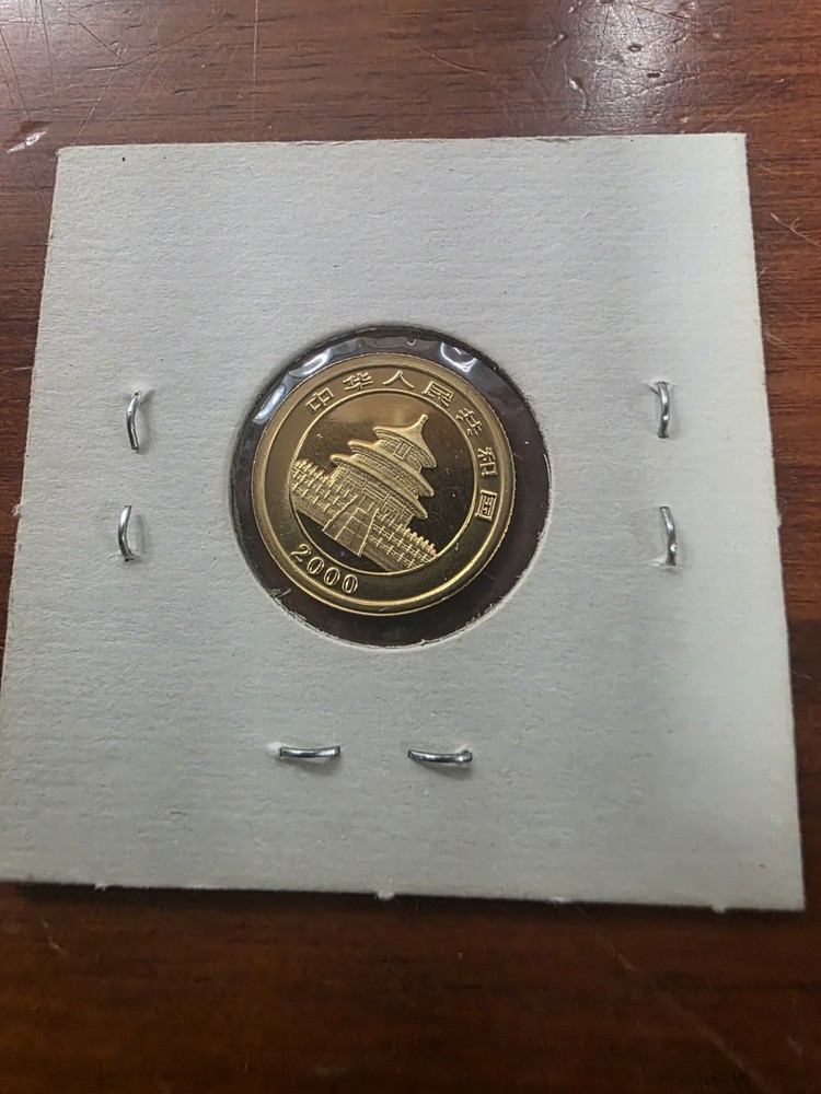 2000 Chinese 1/10 Oz Gold Panda
