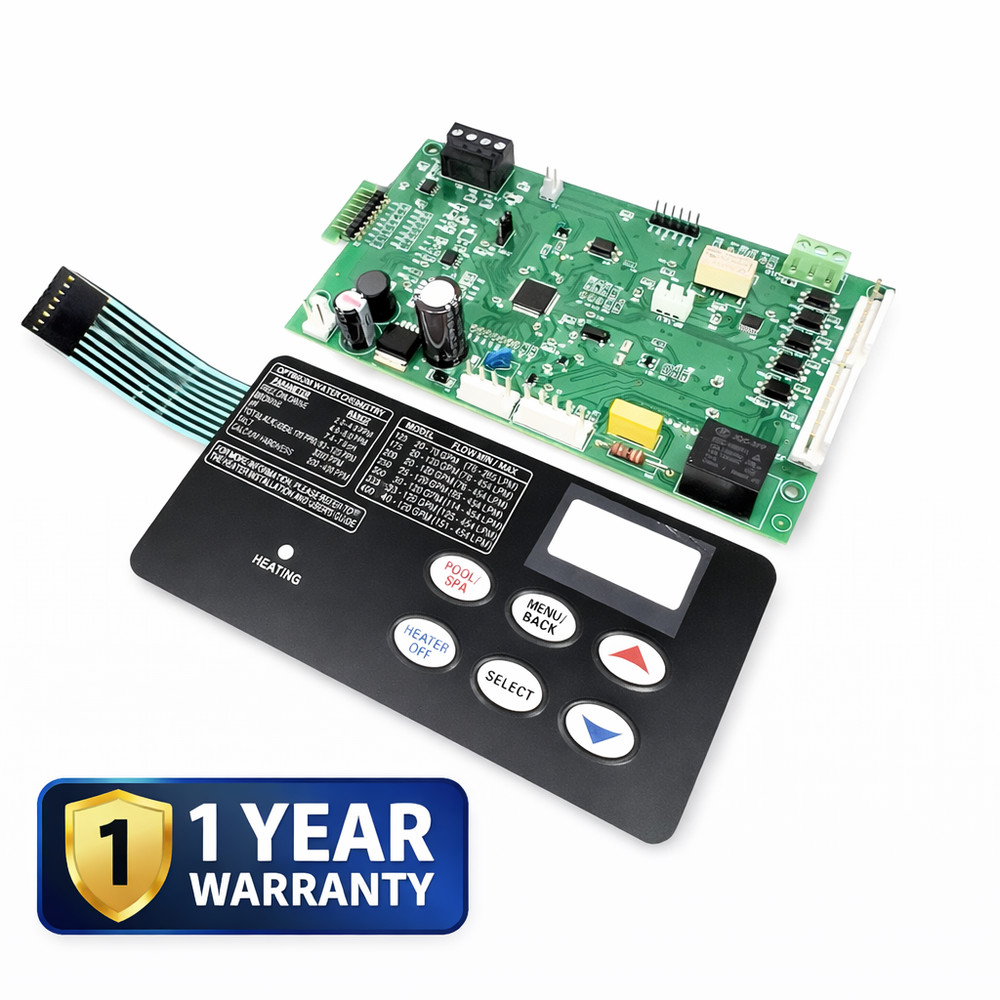 Pentair Control Board  For Models MasterTemp 400 MasterTemp 400HD SR200NA