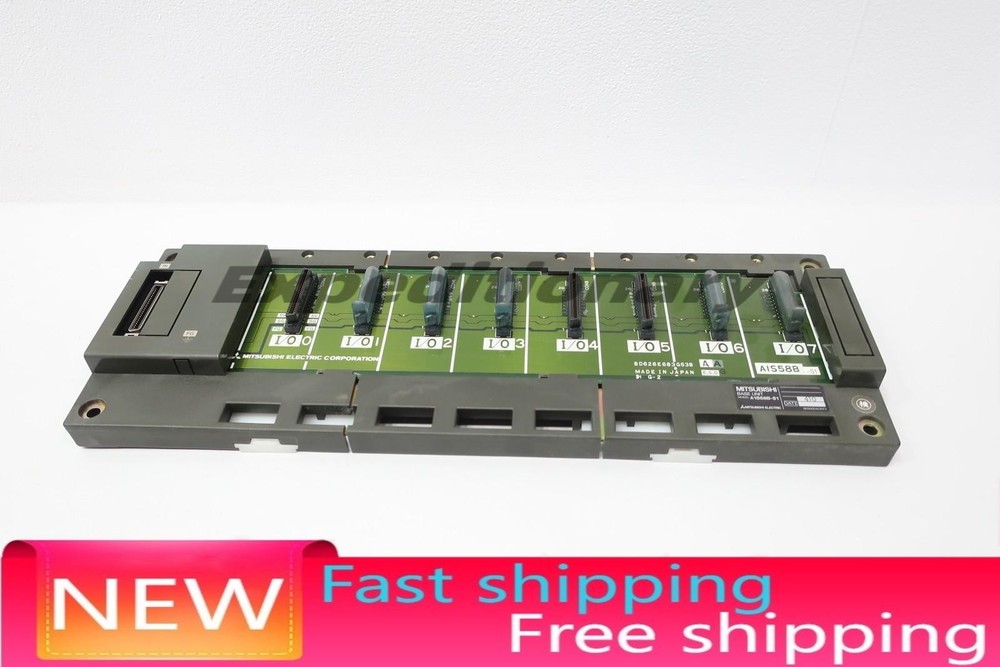 Mitsubishi A1S58B-S1 Base Unit Module 7 I/o
