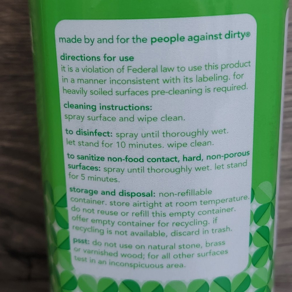 Method Antibac All-purpose Cleaner Spray 28-oz. Bamboo Scent New