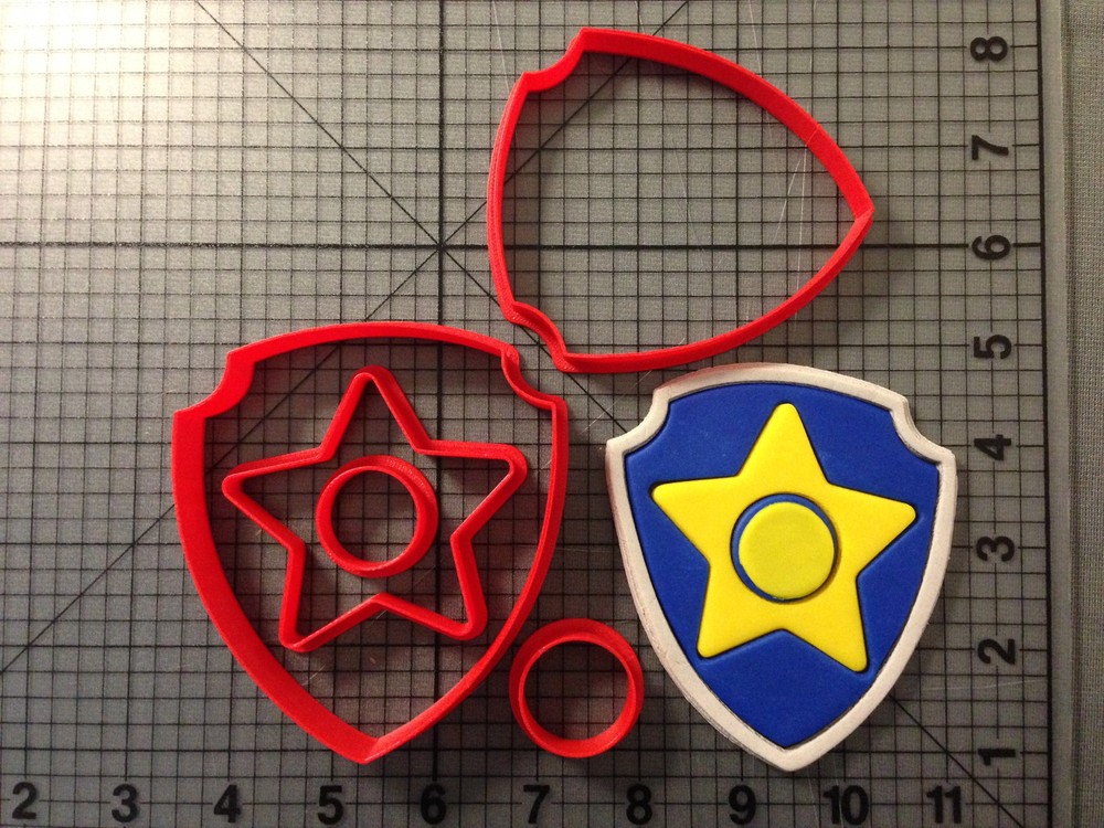 Paw Cartoon 101 Cookie Cutter Set