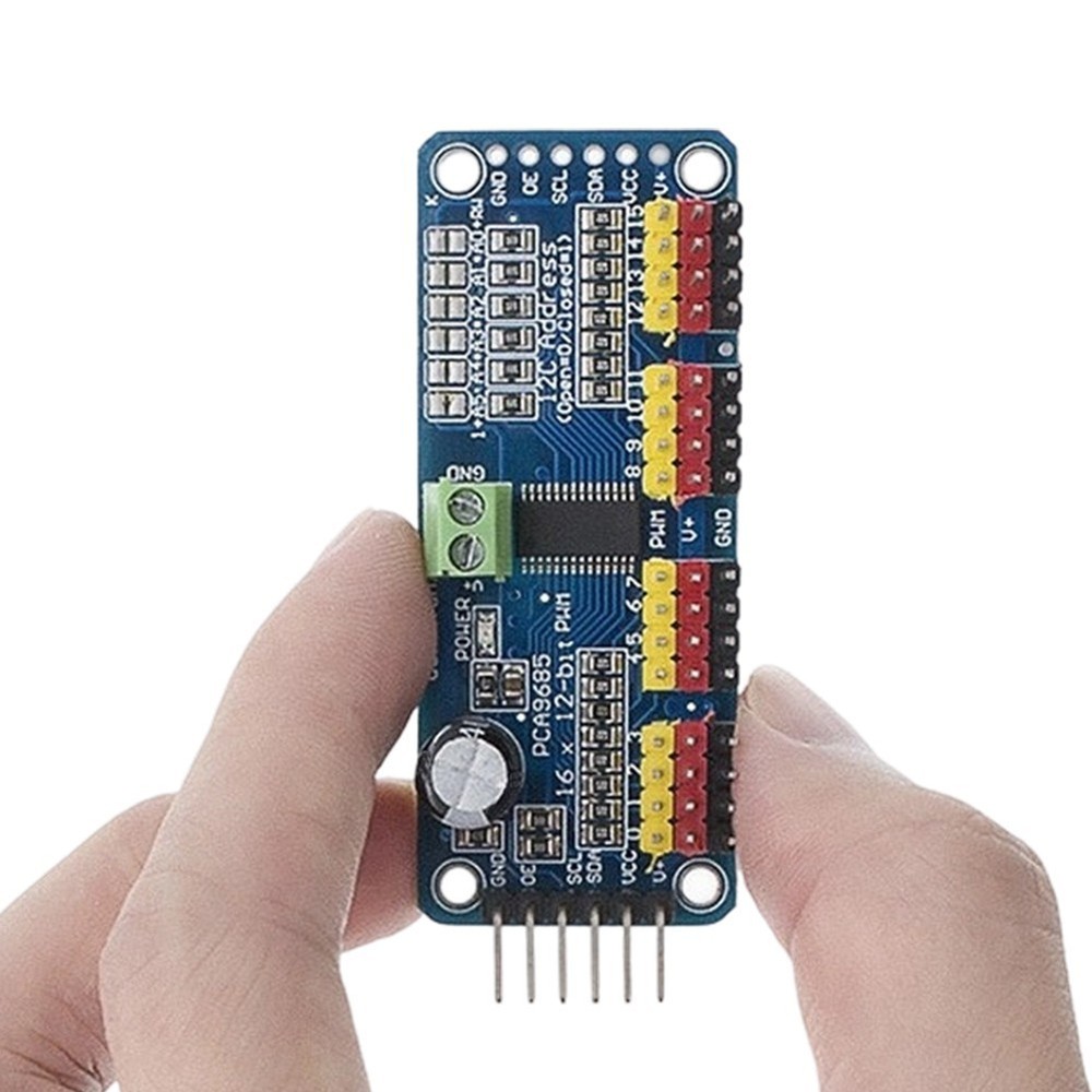 PCA9685 Module I2C Controller For Arduino Projects 3.3V MCU Compatible