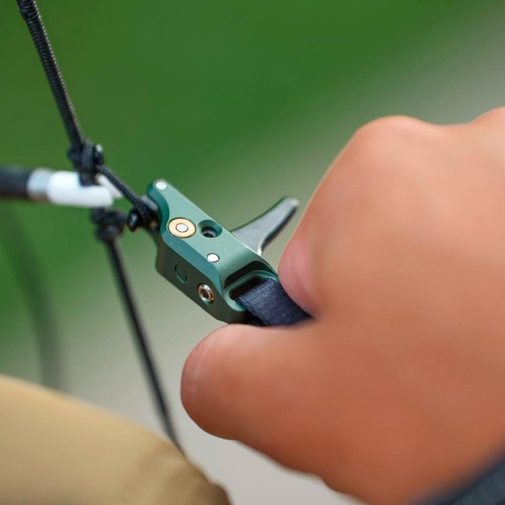 Stan SoleX Clicker Index Finger Bowhunting Archery Release - Wrist Strap Open...
