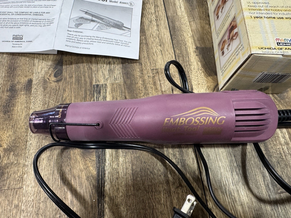 Marvy Uchida Embossing Heat Tool Model 2000 II