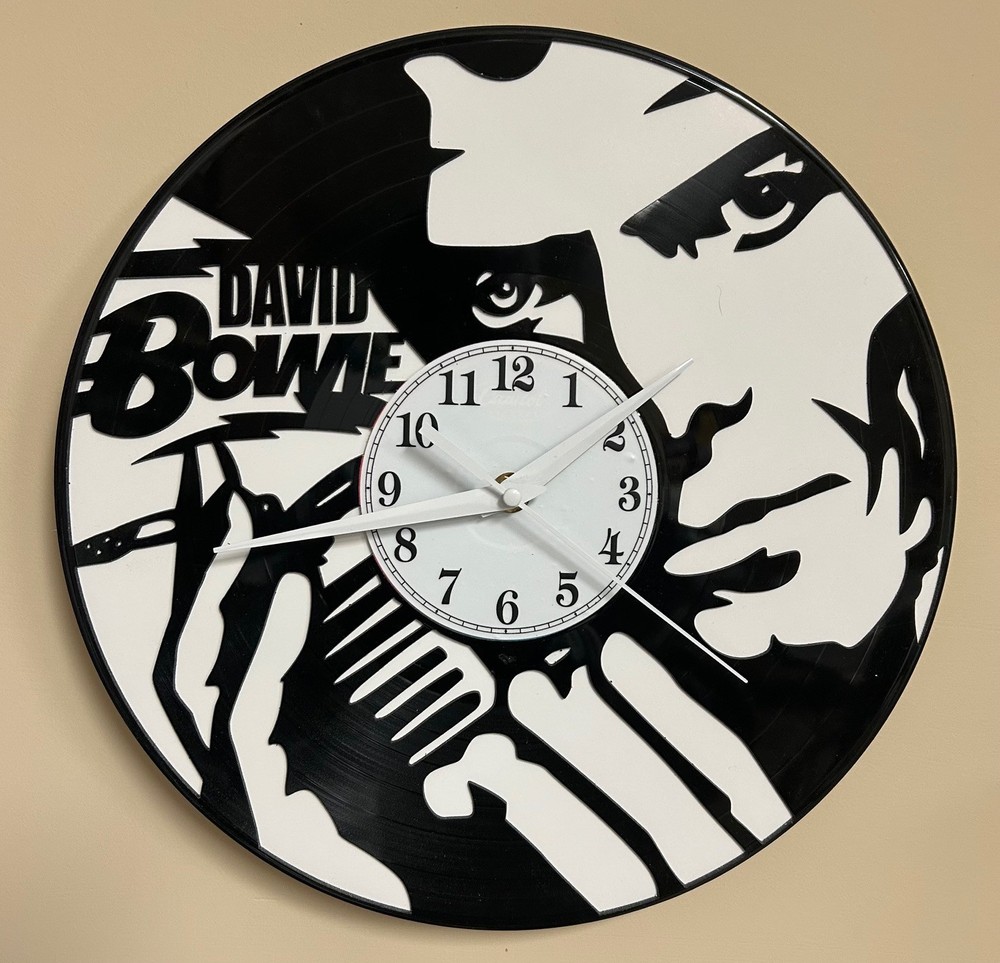 Vinyl Record Album Wall Clock - DAVID BOWIE