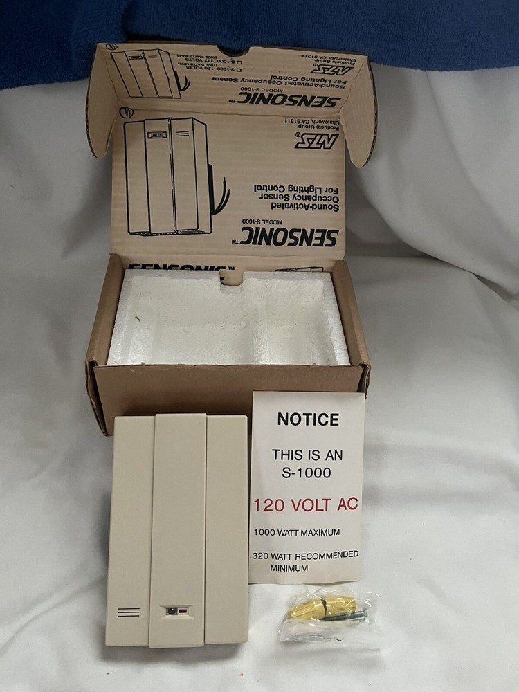 Sensonic 3A164 S-1000 Occupancy Sensor for Lighting Control