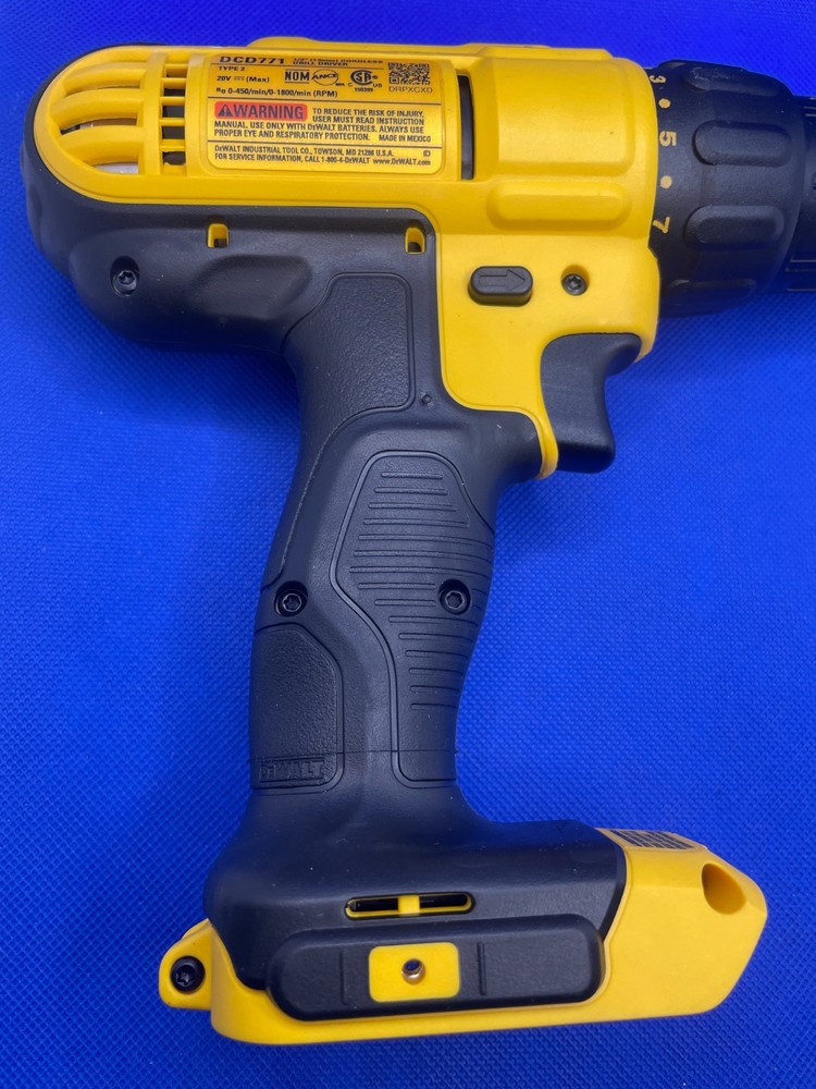 DEWALT DCD771 1/2" cordless drill driver TOOL ONLY
