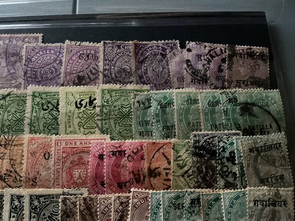 India used stamps B1322