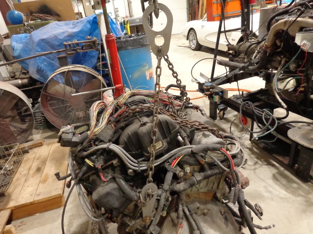 engine lift chain plate