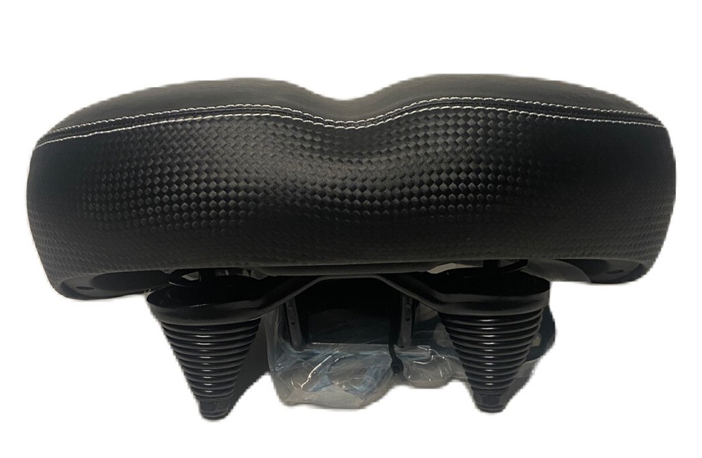Chaunts Comfortable Padded Oversized Bicycle Saddle Seat Universal Fit NEW