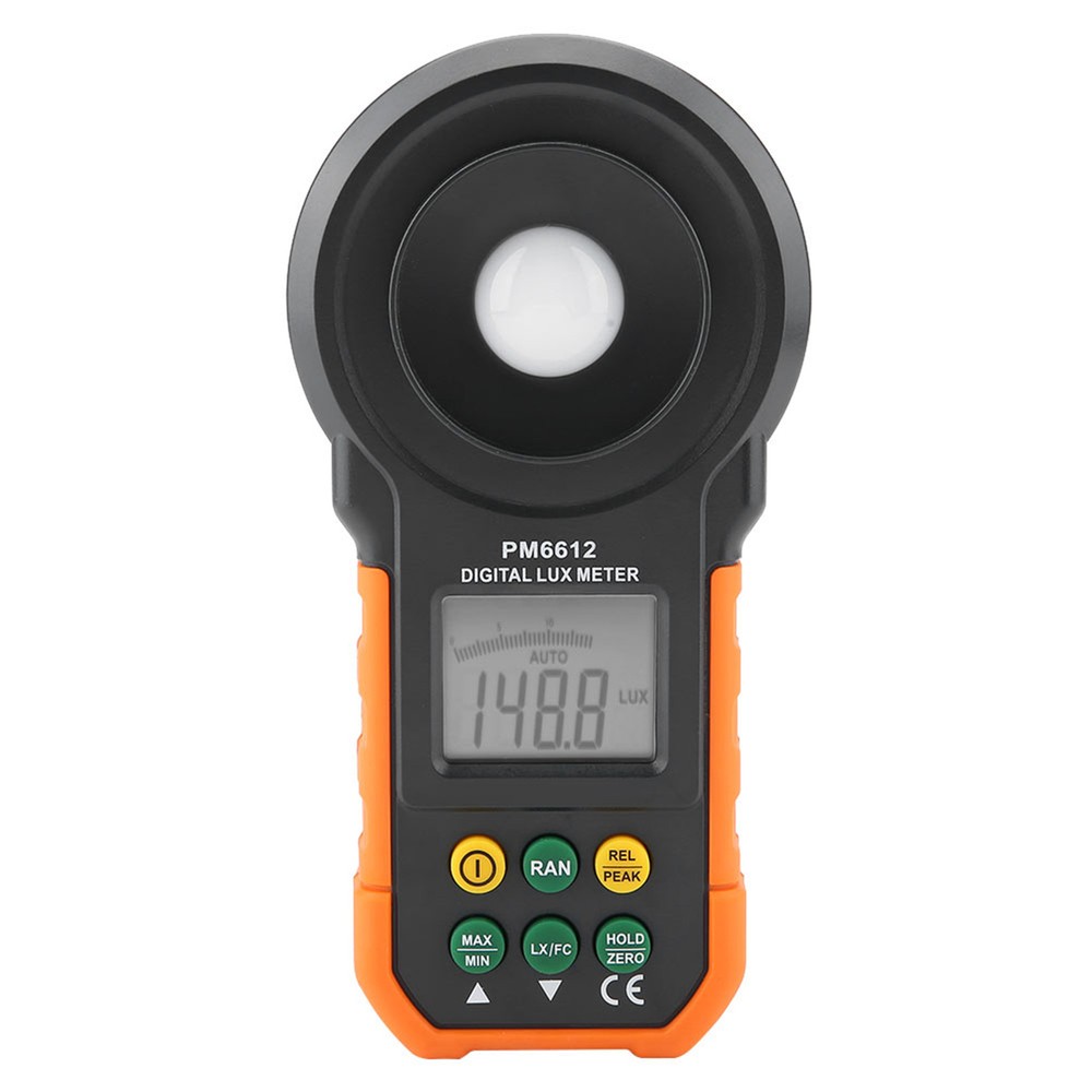 PEAKMETER PM6612 High Digital Light Meter Luxmeter