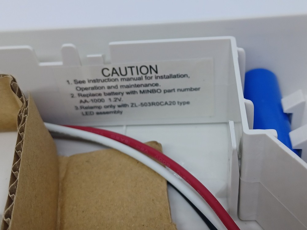 SPECTSUN Double Sided Faced Red Exit Sign with Arrows Model JEE2RWE